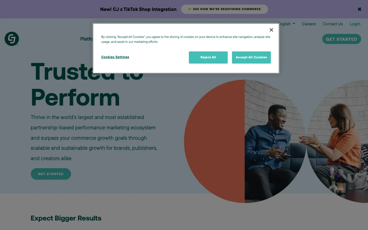 Image of CJ Affiliate (Commission Junction) – Premier Network for Affiliate Marketers