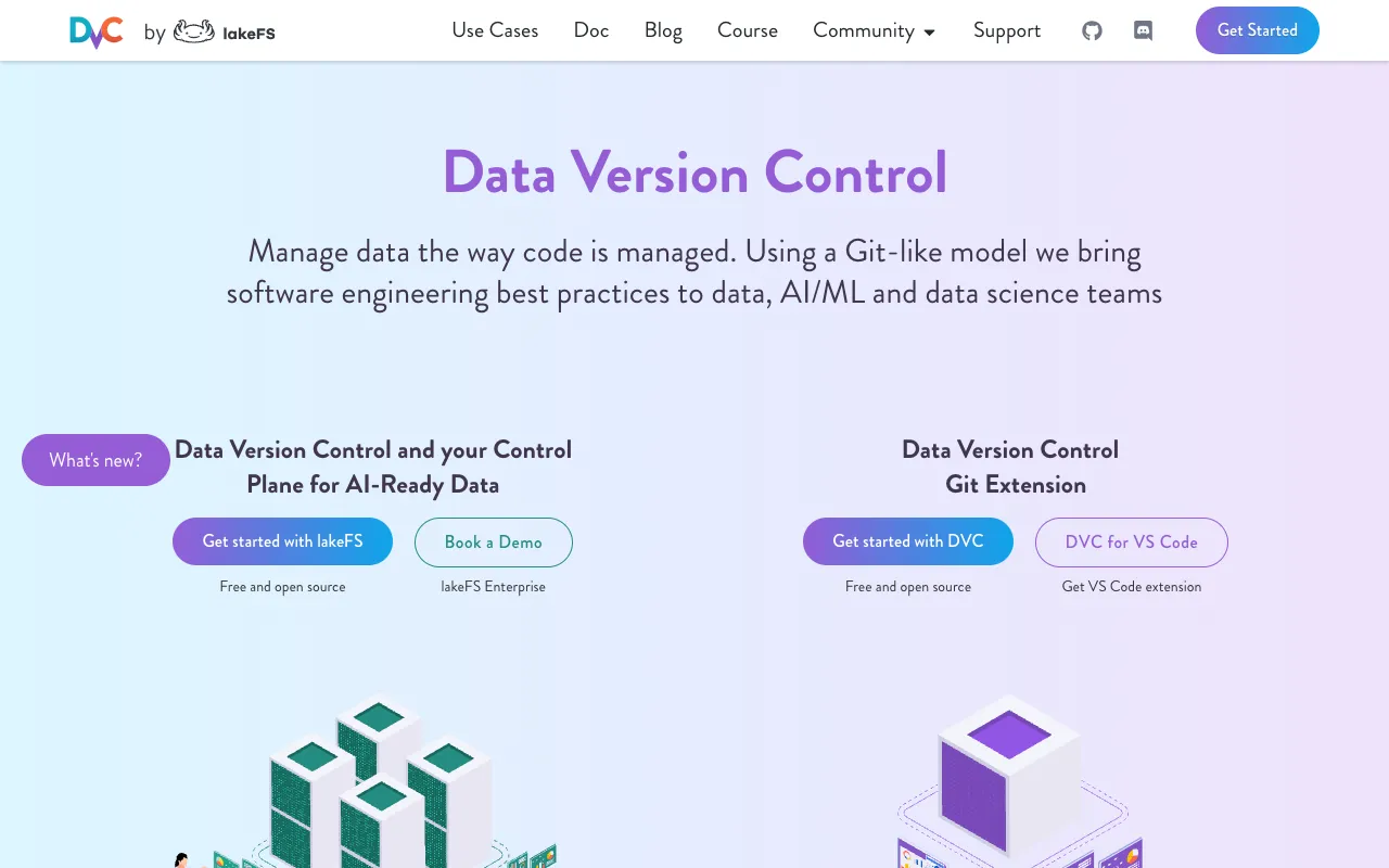 Image of DVC – La meilleure solution de contrôle de version des données et modèles pour la recherche en IA