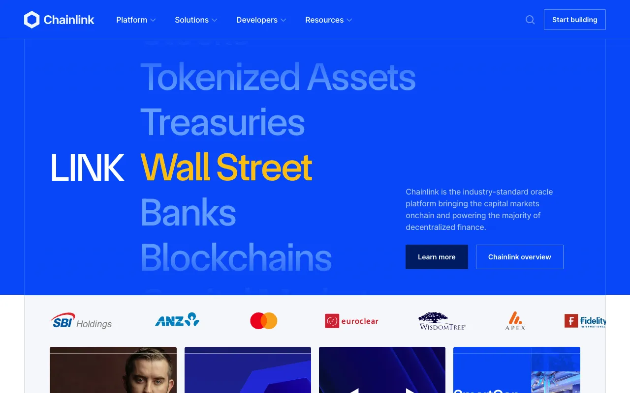 Image of Chainlink – The Leading Decentralized Oracle Network for Blockchain Developers