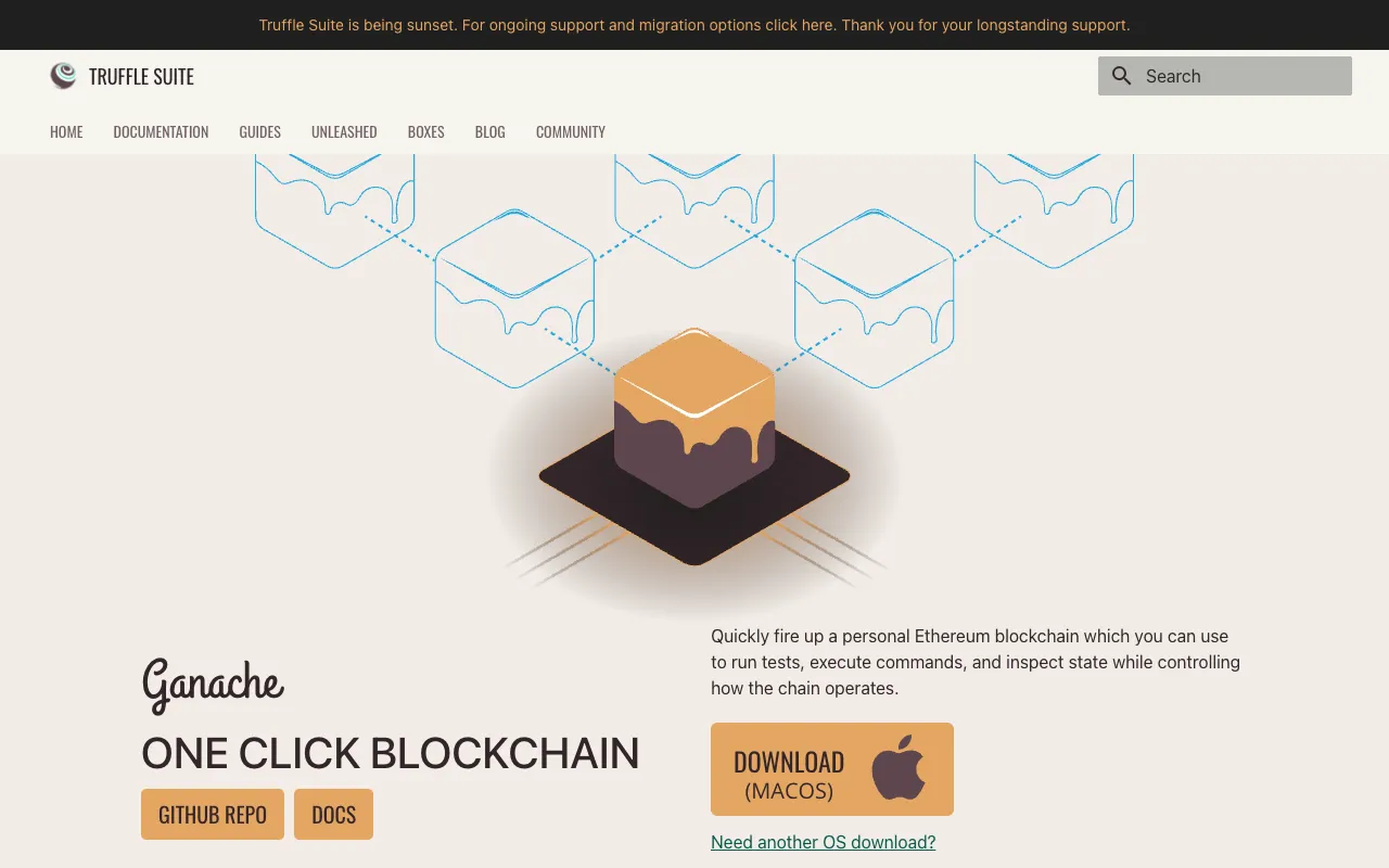 Image of Ganache – Beste persönliche Blockchain für Ethereum-Entwicklung