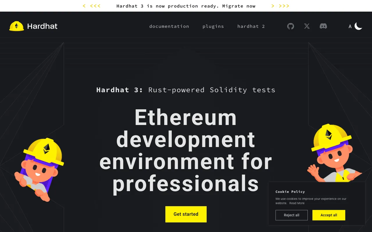 Image of Hardhat – The Essential Development Environment for Ethereum Developers