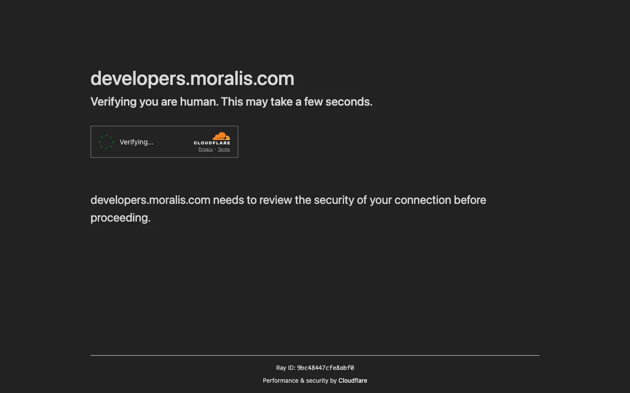 Image of Moralis – The Ultimate Web3 Development Platform for Blockchain Developers