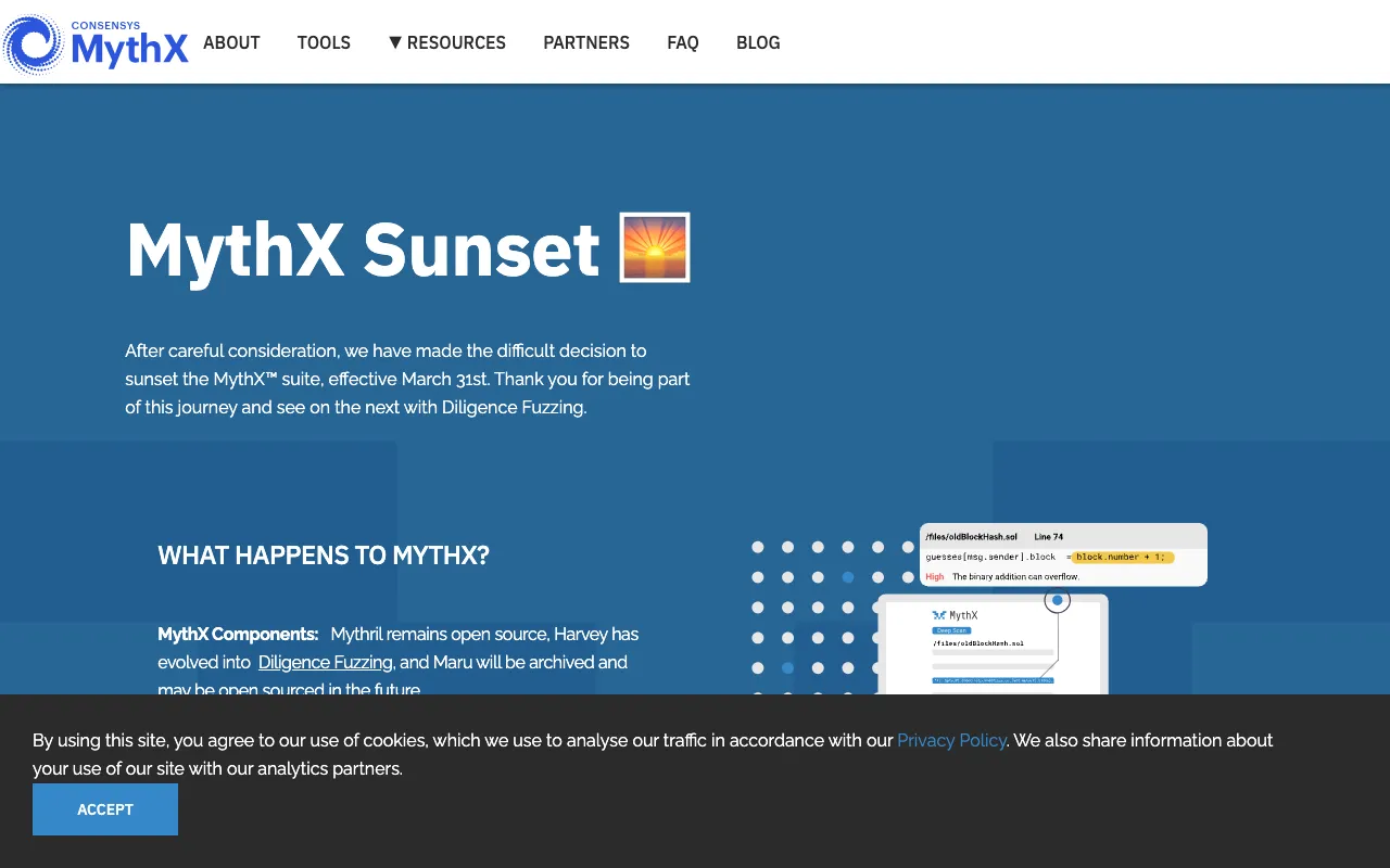 Image of MythX – The Ultimate Smart Contract Security Analysis Tool