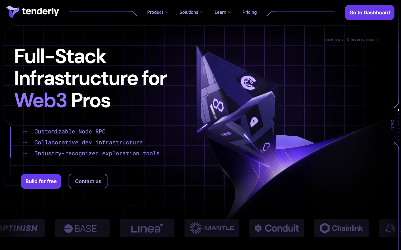 Image of Tenderly – Die unverzichtbare Web3-Entwicklungsplattform für Blockchain-Entwickler