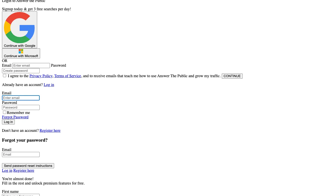 Image of AnswerThePublic – The Ultimate Tool for Discovering What Your Audience Asks