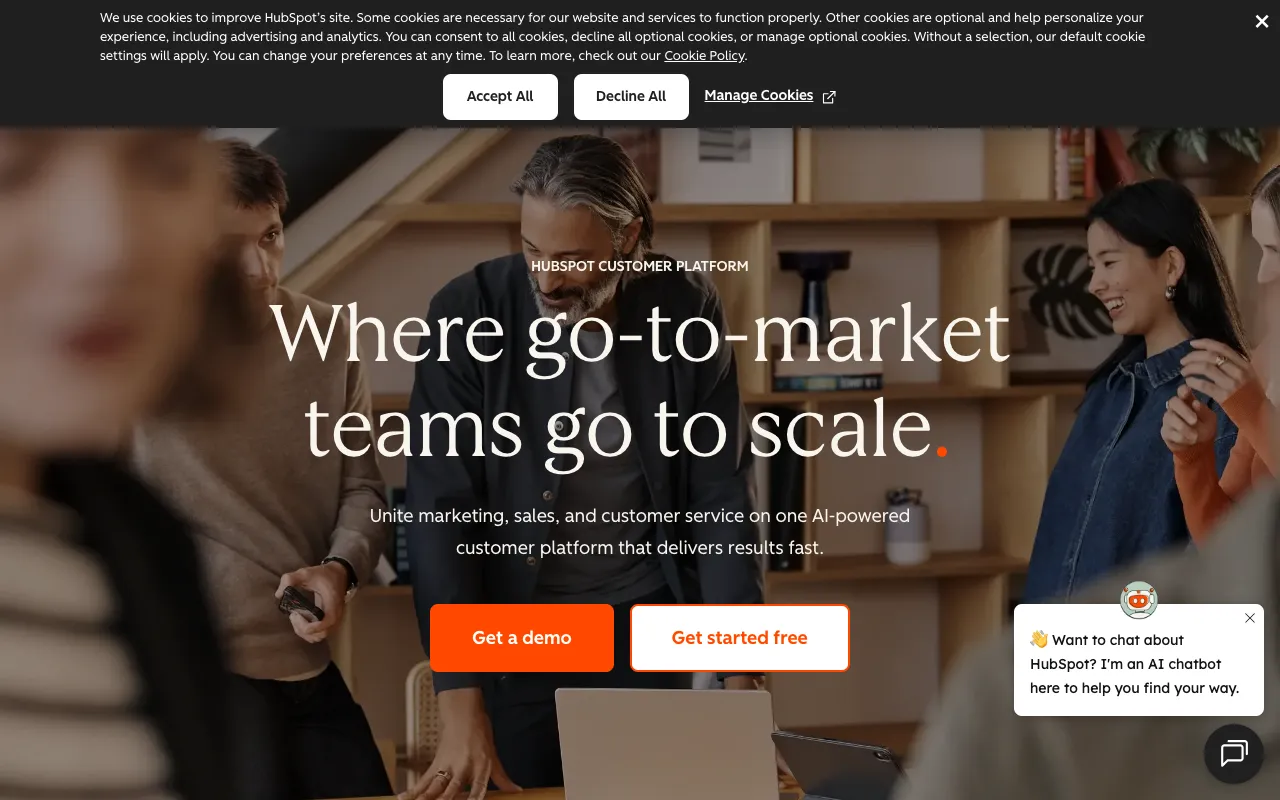 Image of HubSpot – The Ultimate CRM Platform for Content Marketers