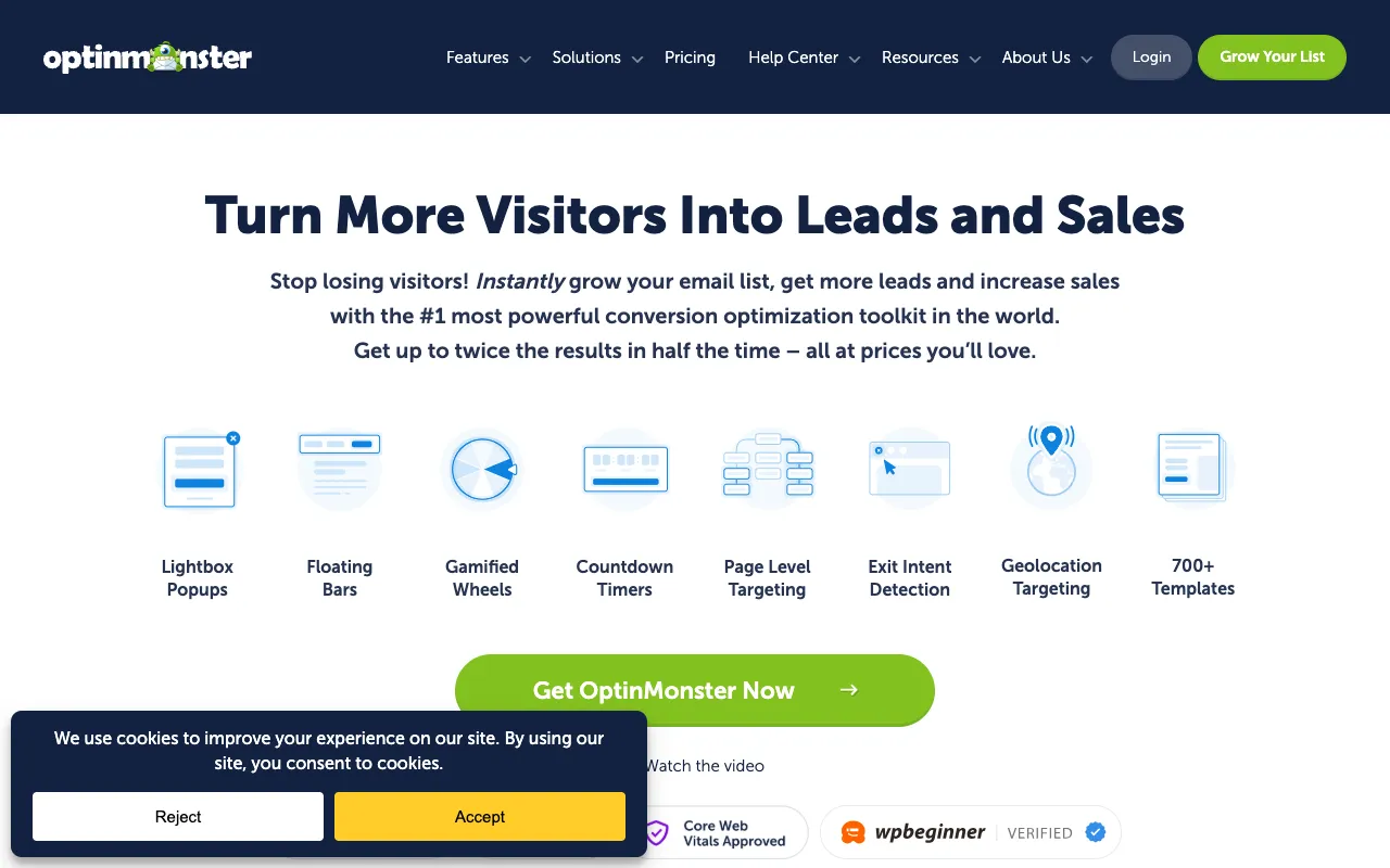 Image of OptinMonster – The #1 Lead Generation Tool for Content Marketers