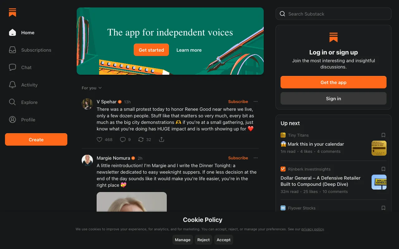 Image of Substack – The Best Newsletter Platform for Content Marketers