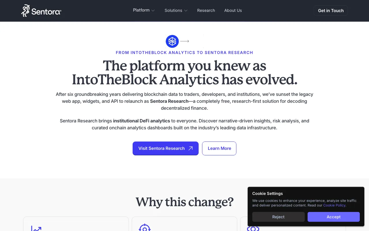 Image of IntoTheBlock – The Best AI-Powered Crypto Analytics Platform for Traders