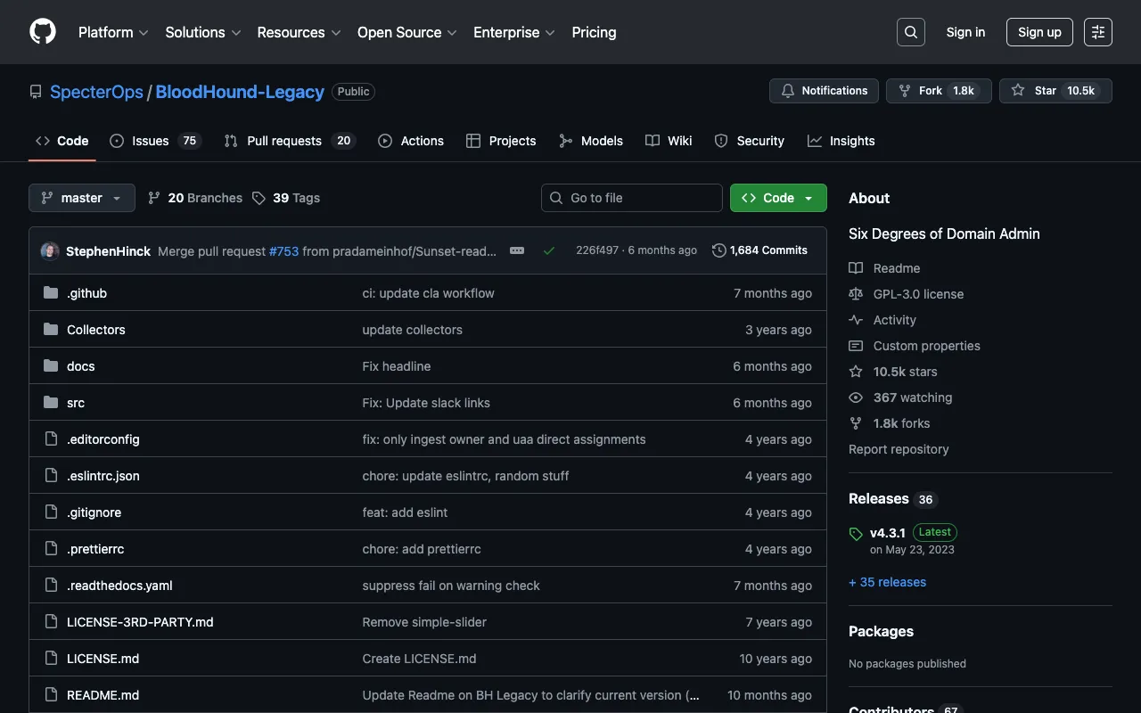 Image of BloodHound – The Ultimate Active Directory Attack Path Mapper