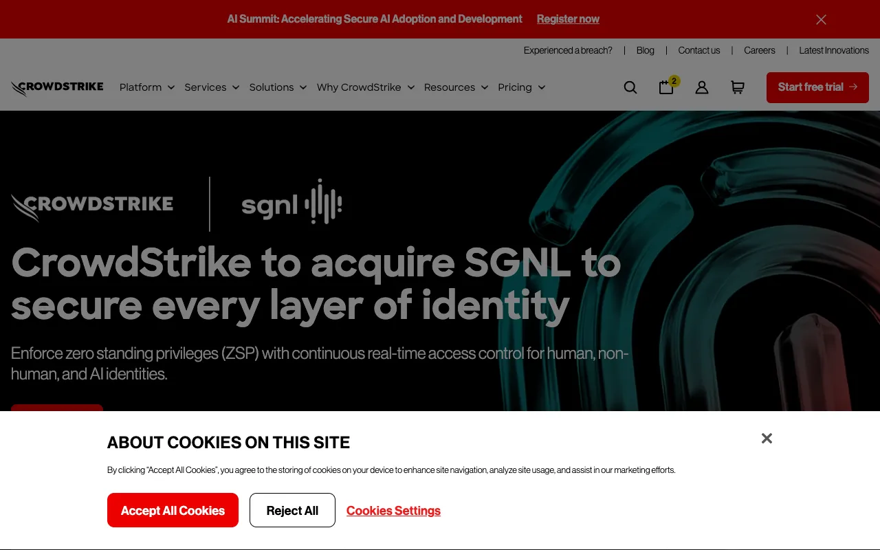 Image of CrowdStrike Falcon – Best Endpoint Protection Platform for Cybersecurity Experts