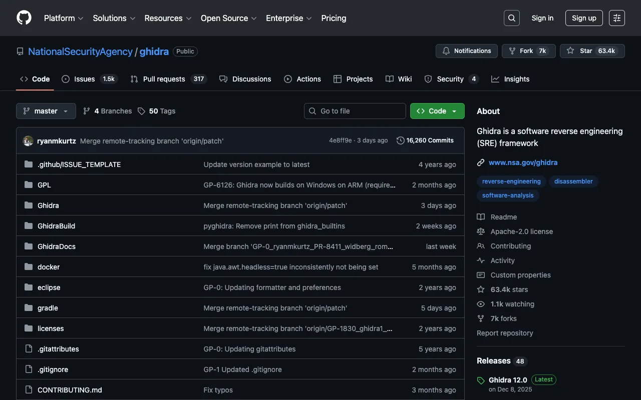 Image of Ghidra – NSA's Reverse Engineering Suite for Cybersecurity Experts