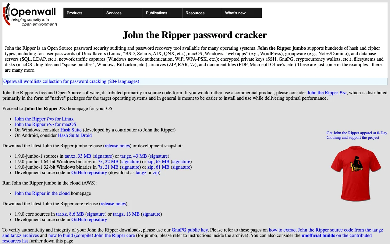 Image of John the Ripper – The Essential Password Cracking Tool for Cybersecurity Experts