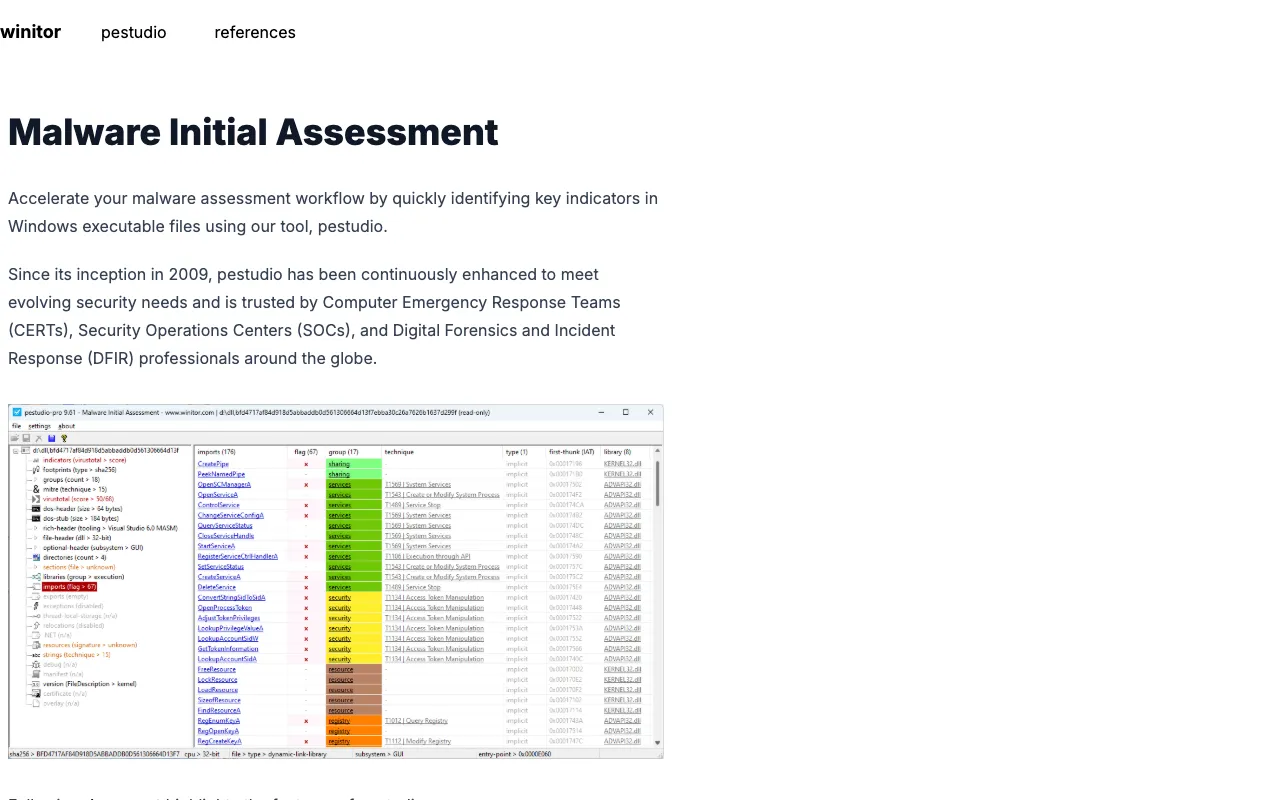 Image of PEStudio – The Ultimate Static Analysis Tool for Cybersecurity Experts