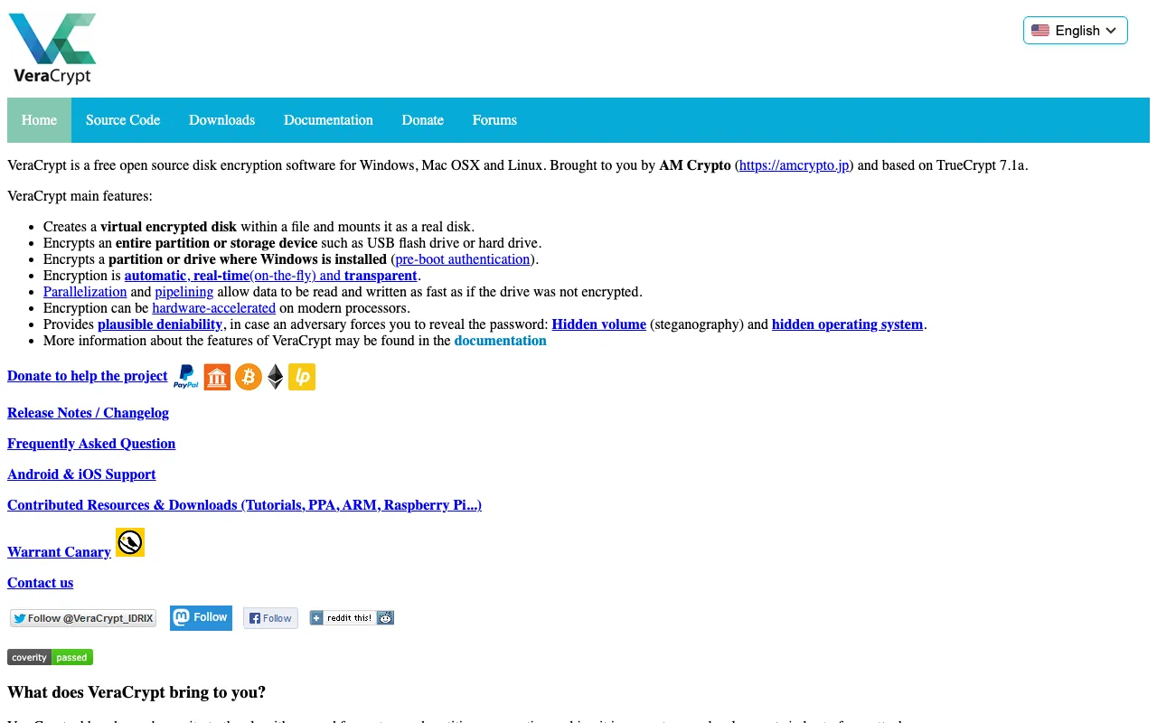 Image of VeraCrypt – The Best Free Disk Encryption Software for Cybersecurity Experts