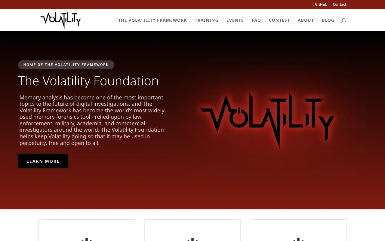 Image of Volatility – The Leading Open-Source Memory Forensics Framework