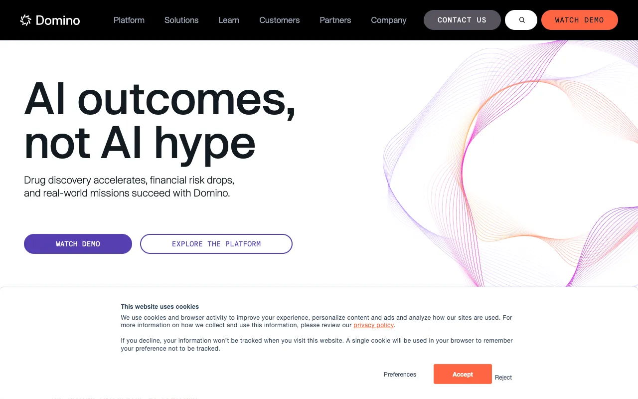 Image of Domino Data Lab – The Premier Enterprise MLOps Platform for Data Science