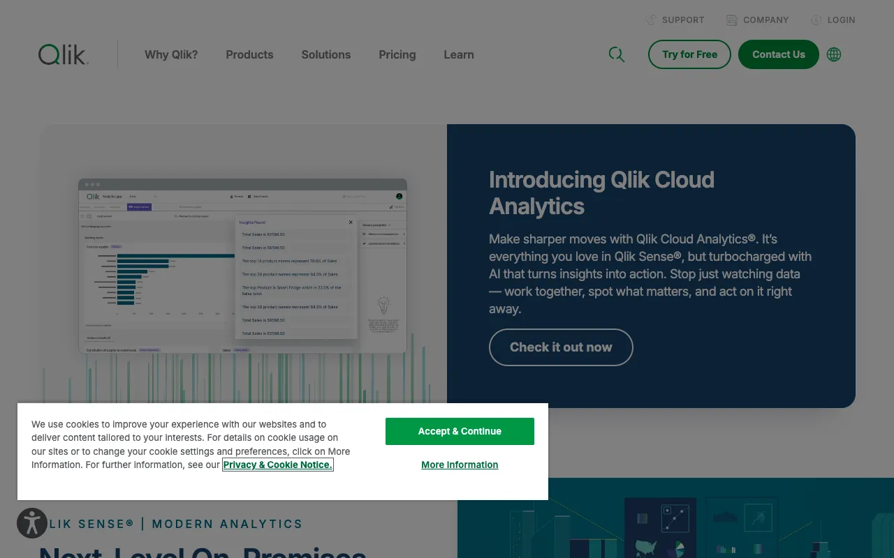 Image of Qlik Sense – The Premier Data Analytics Platform for Data Scientists
