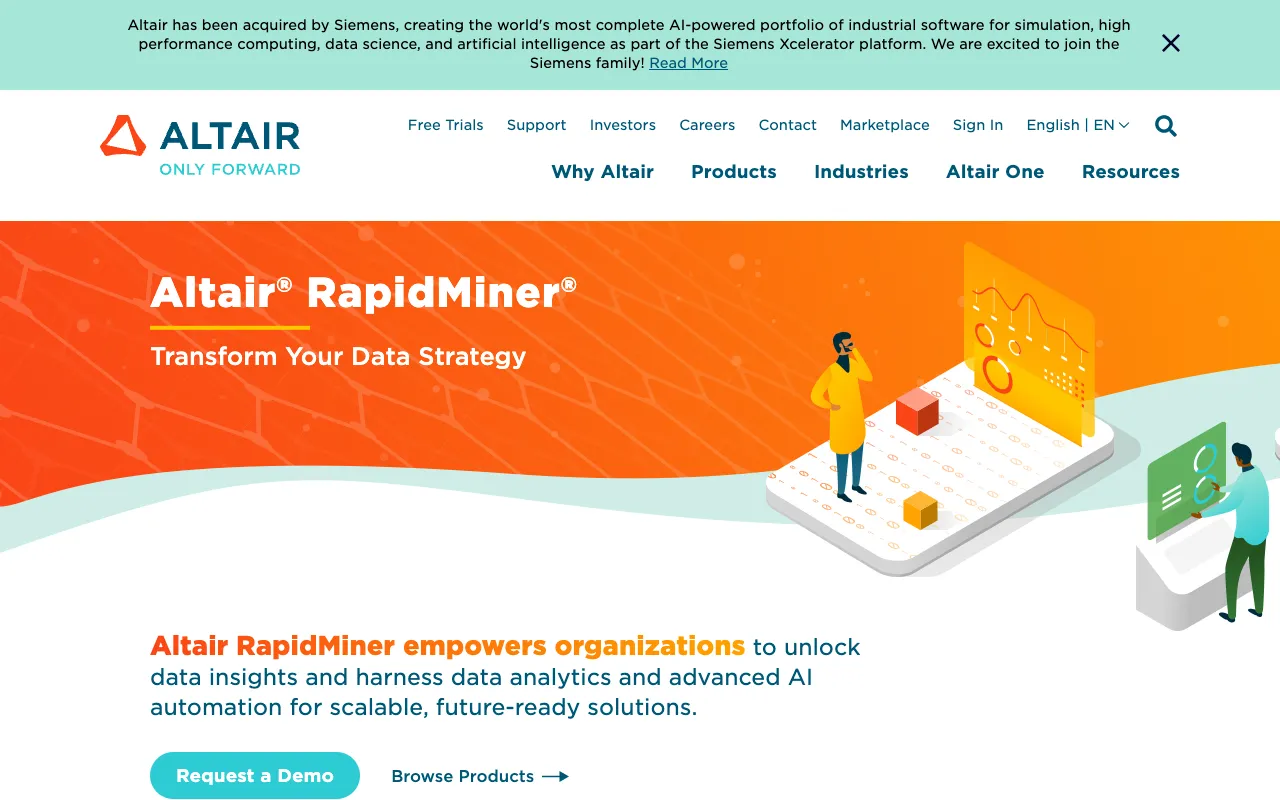 Image of RapidMiner – The Best Integrated Platform for Data Scientists & ML Engineers
