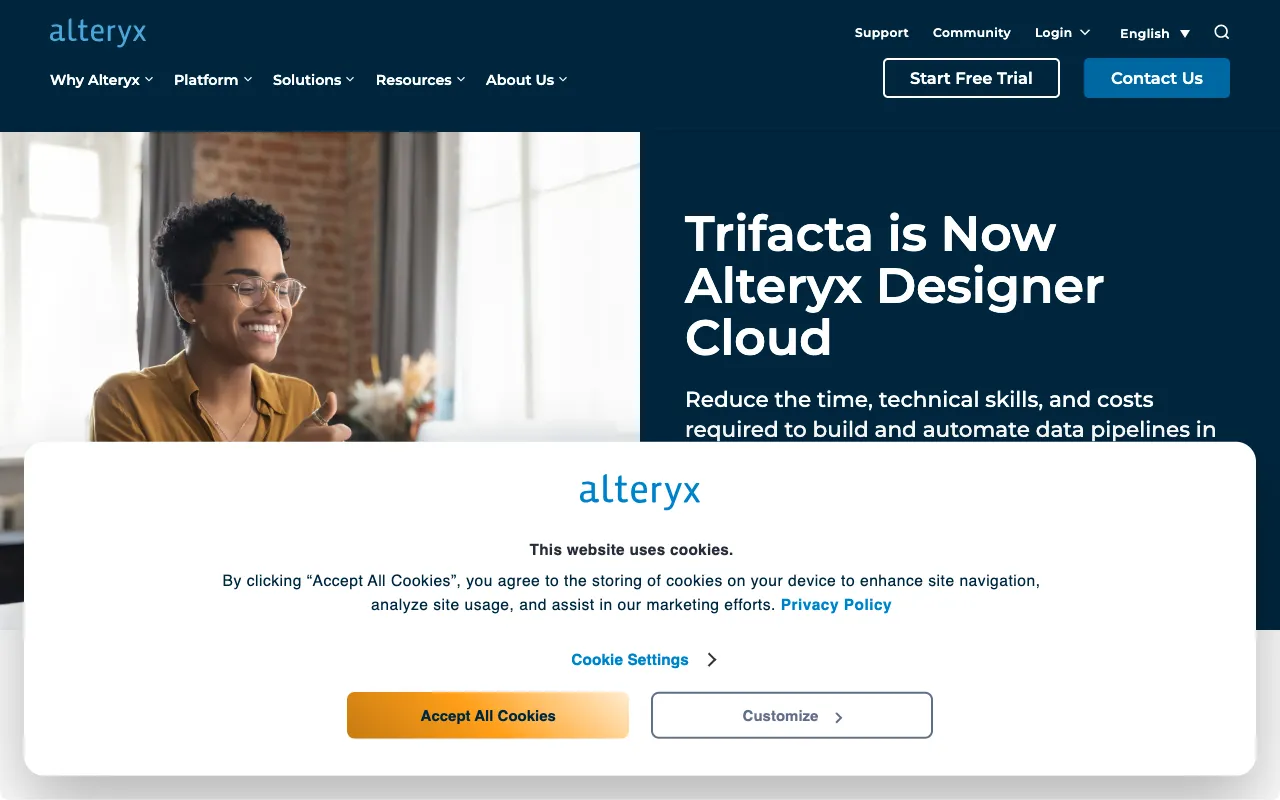 Image of Trifacta – The Premier AI-Powered Data Wrangling Platform for Data Scientists