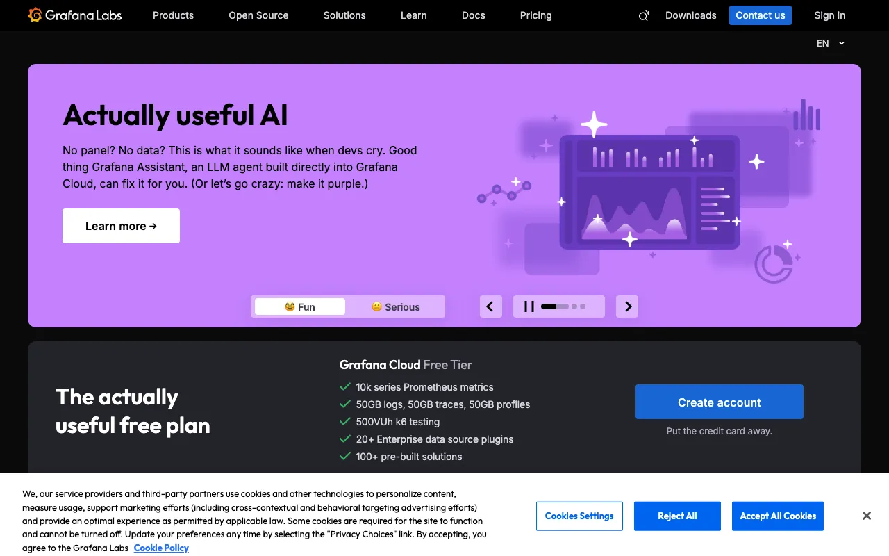 Image of Grafana – The Best Open Source Platform for Monitoring & Observability