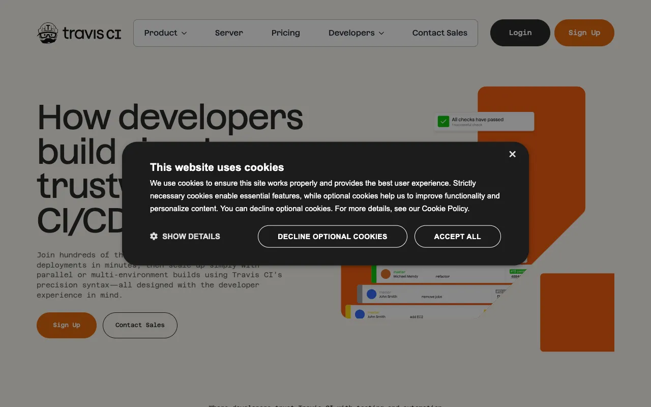 Image of Travis CI – The Premier Continuous Integration Tool for DevOps Engineers