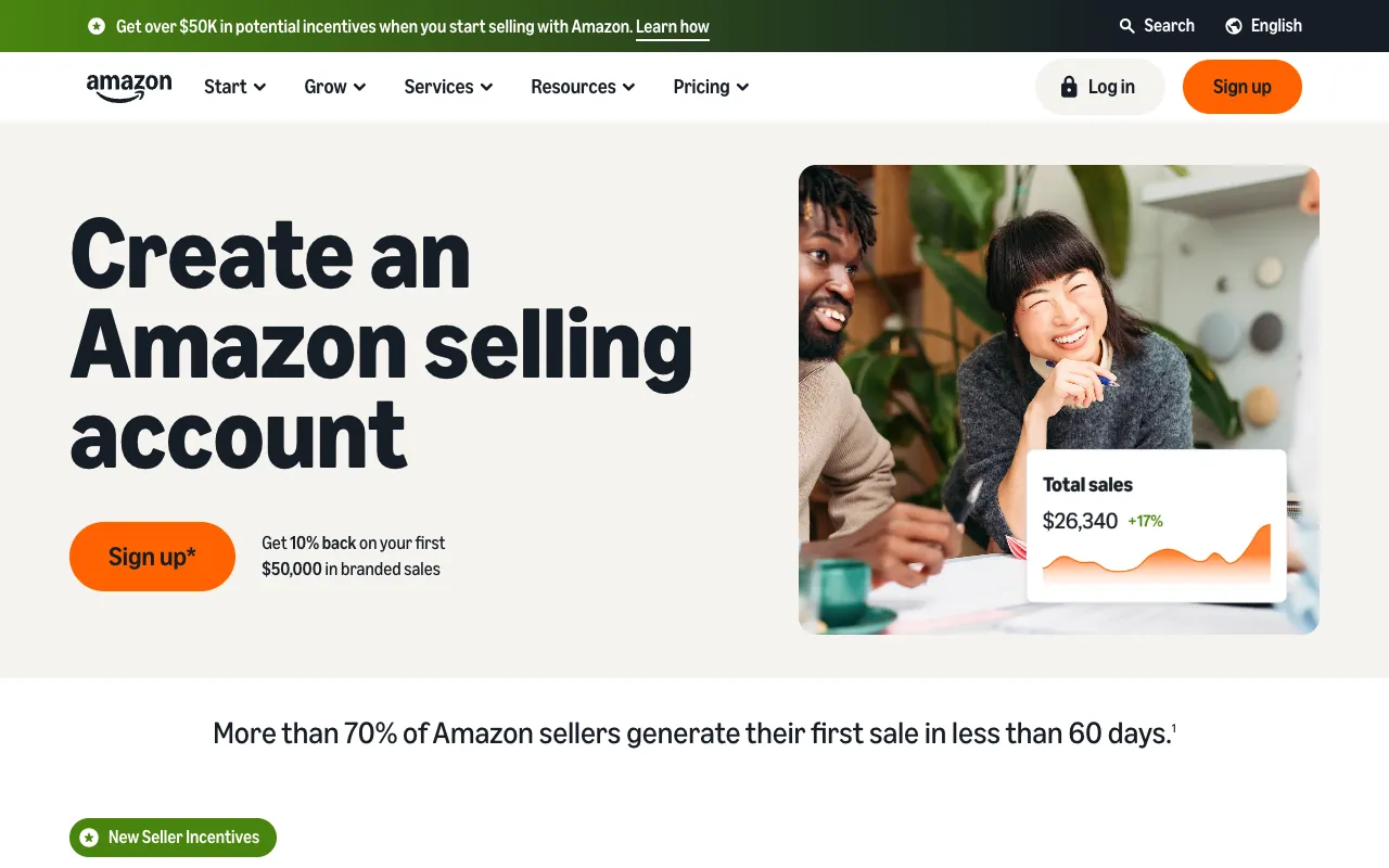 Image of Amazon Seller Central – Best Tool for E-commerce Sellers