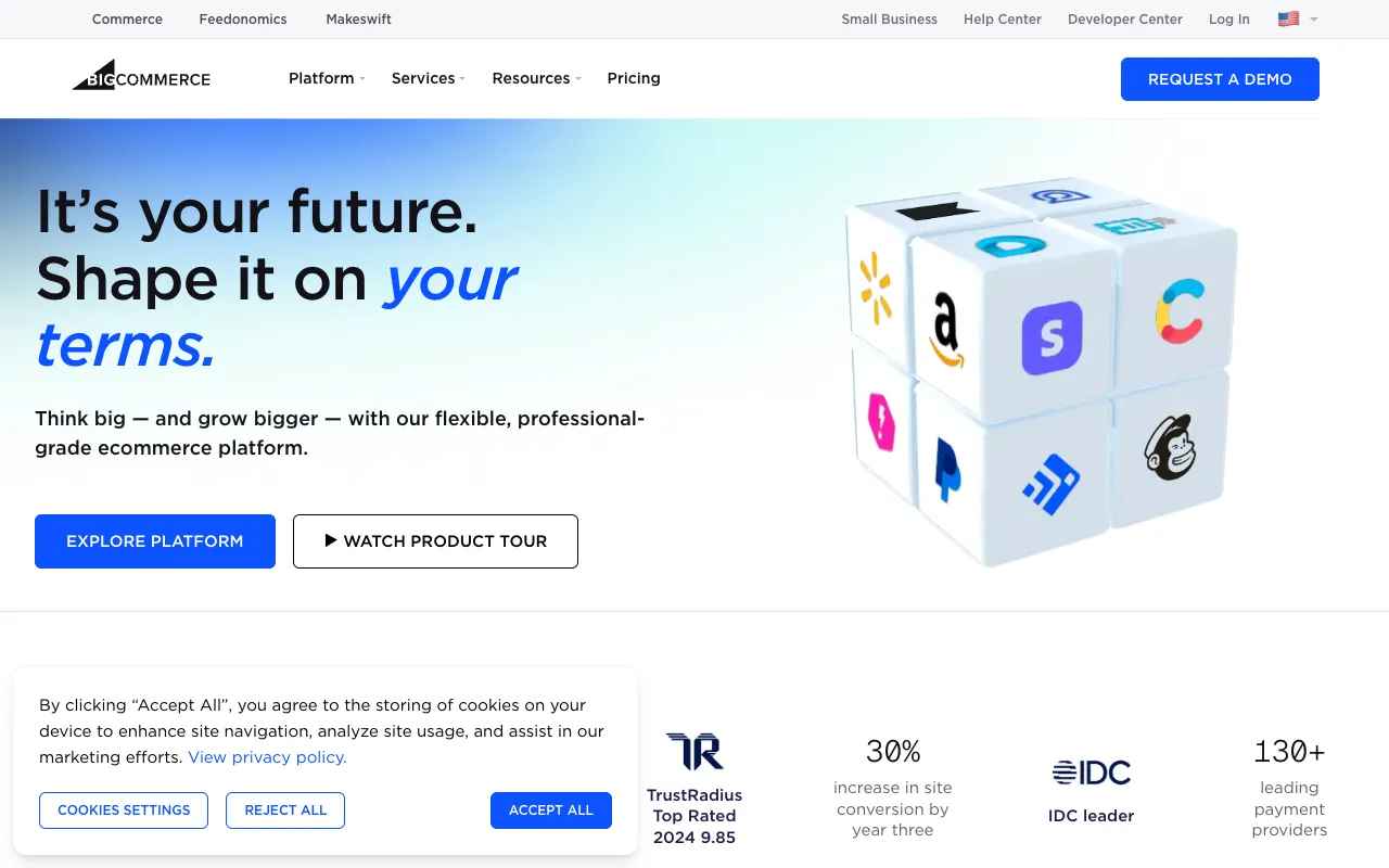 Image of BigCommerce – 助力企业规模化扩展的最佳电商平台