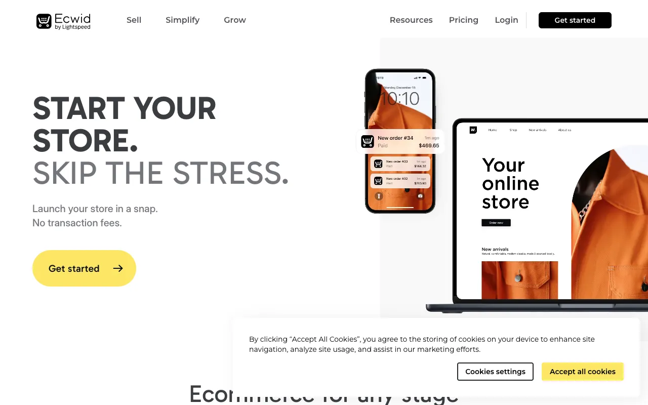Image of Ecwid – Il Miglior Plugin Carrello della Spesa per Venditori E-Commerce