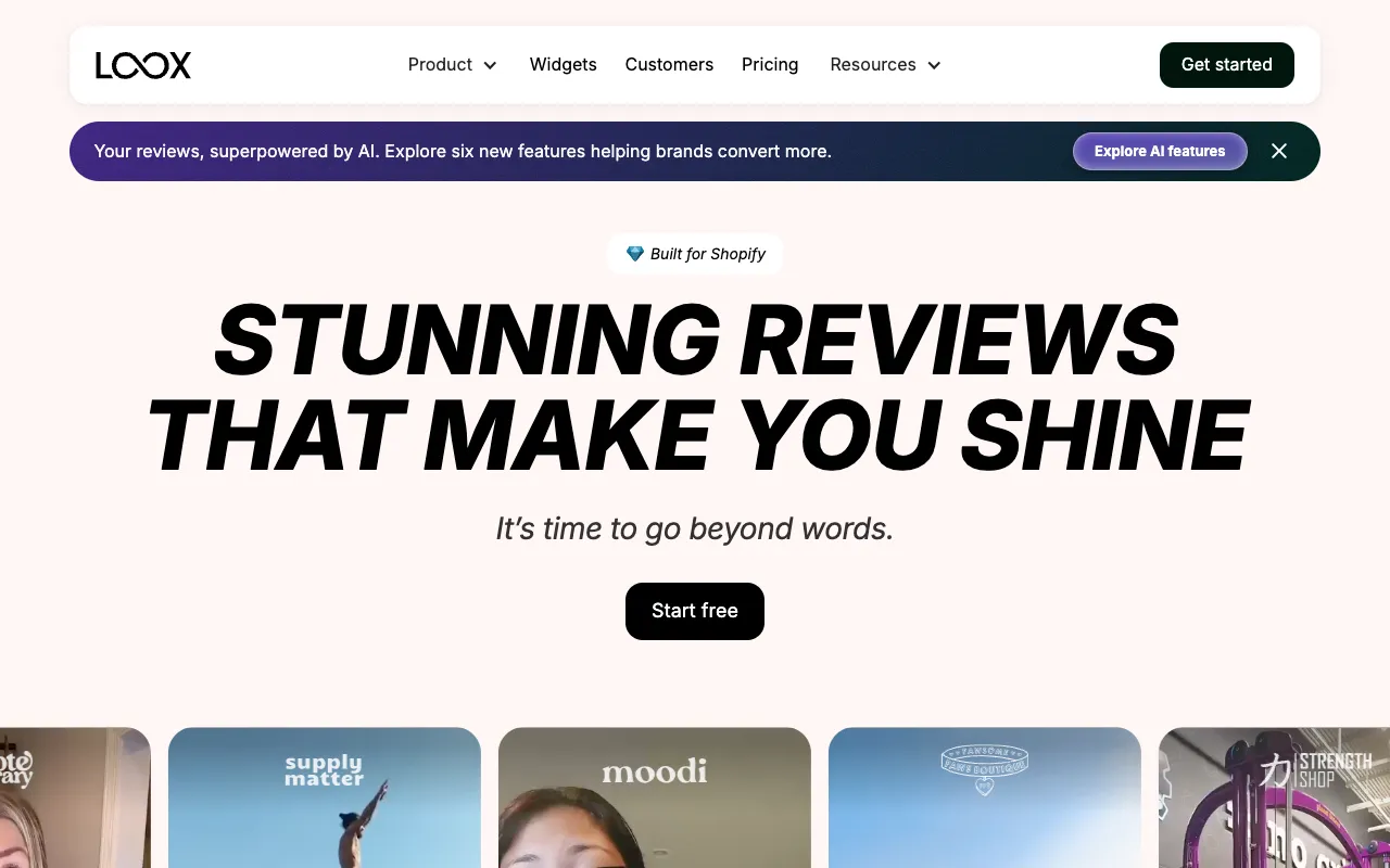 Image of Loox – The Best Photo Reviews App for Shopify Stores