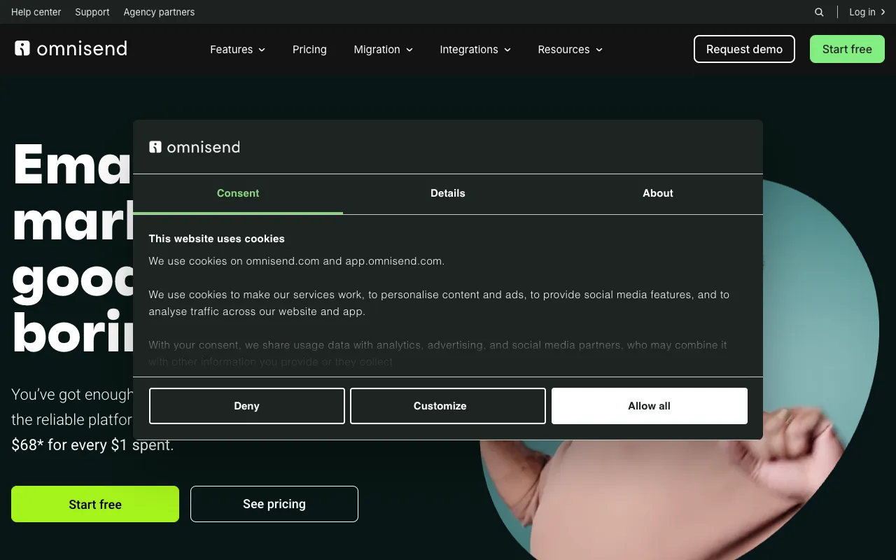 Image of Omnisend – Best Marketing Automation Platform for E-commerce Sellers