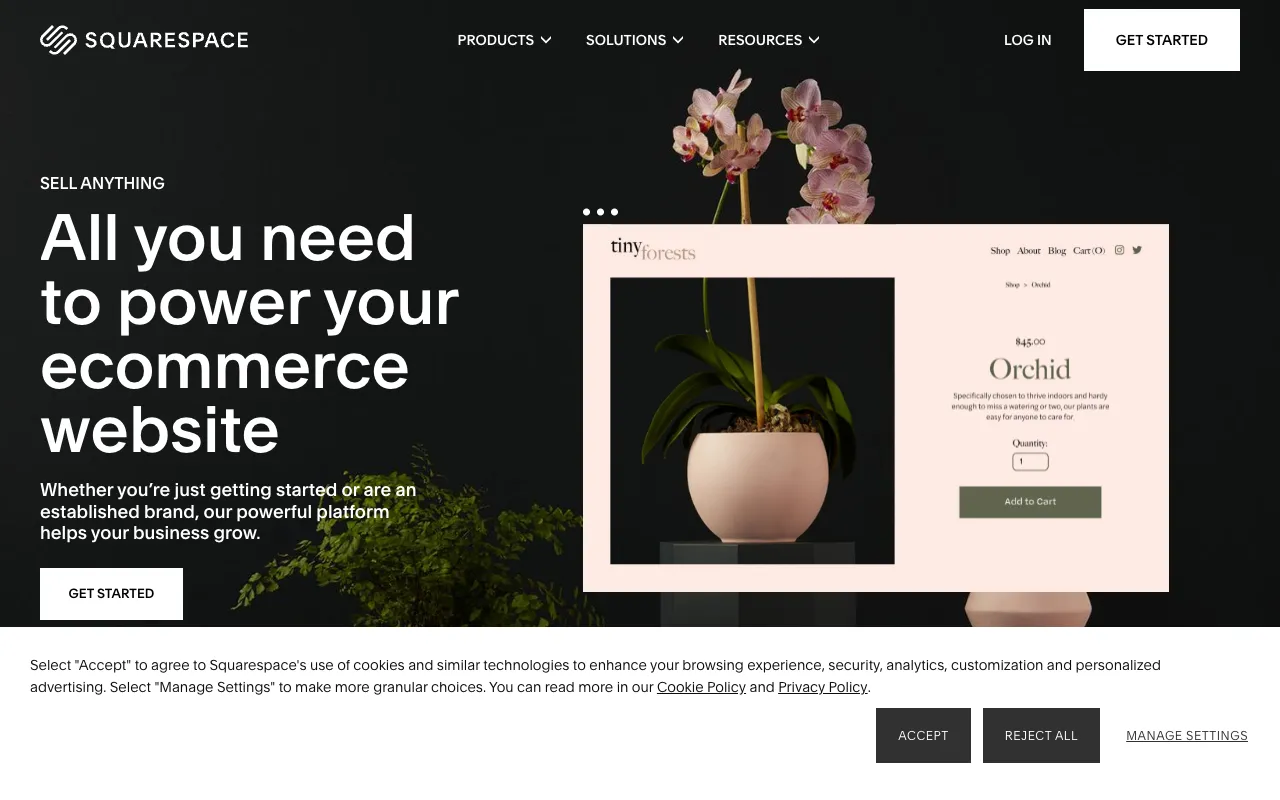 Image of Squarespace Commerce – Best All-in-One E-Commerce Platform for Sellers