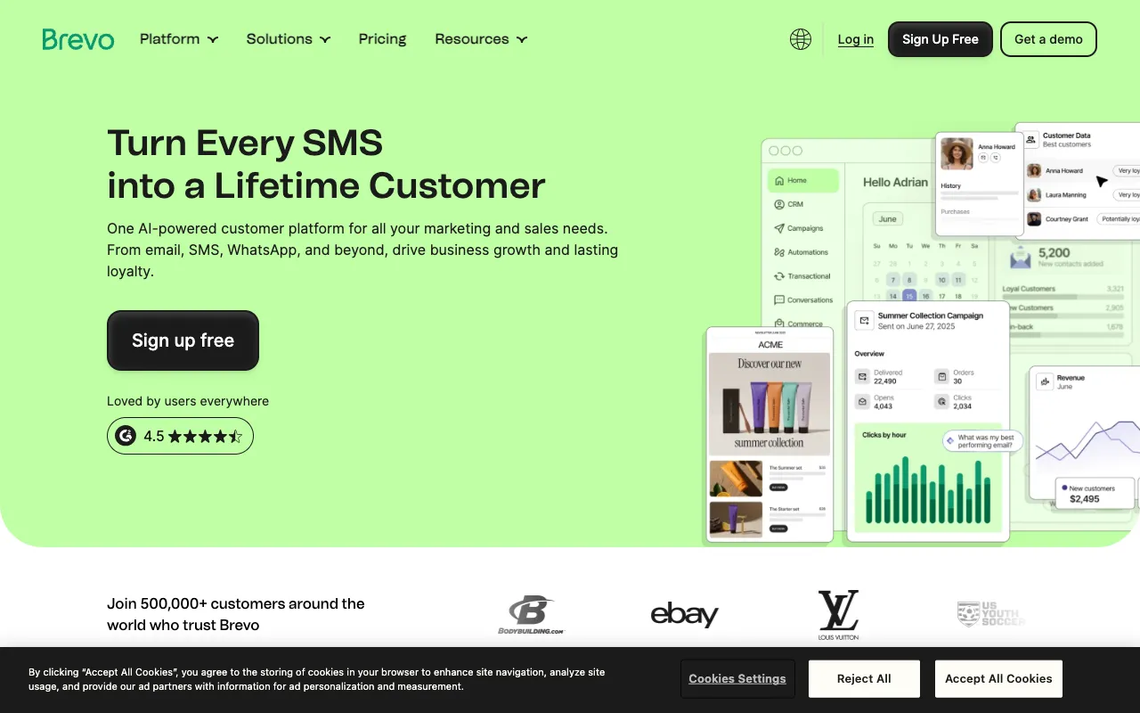 Image of Brevo – The Complete All-in-One Marketing Platform