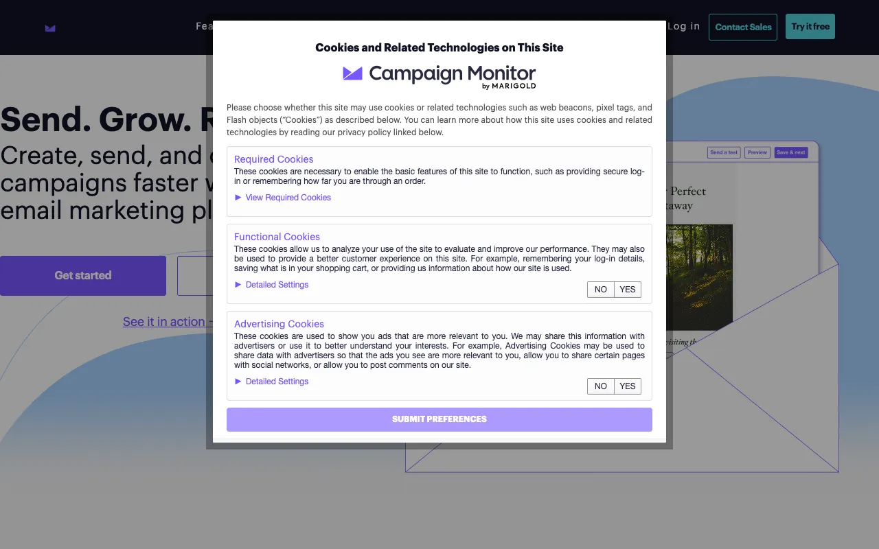 Image of Campaign Monitor – Crea Campagne Email Stupefacenti che Convertono