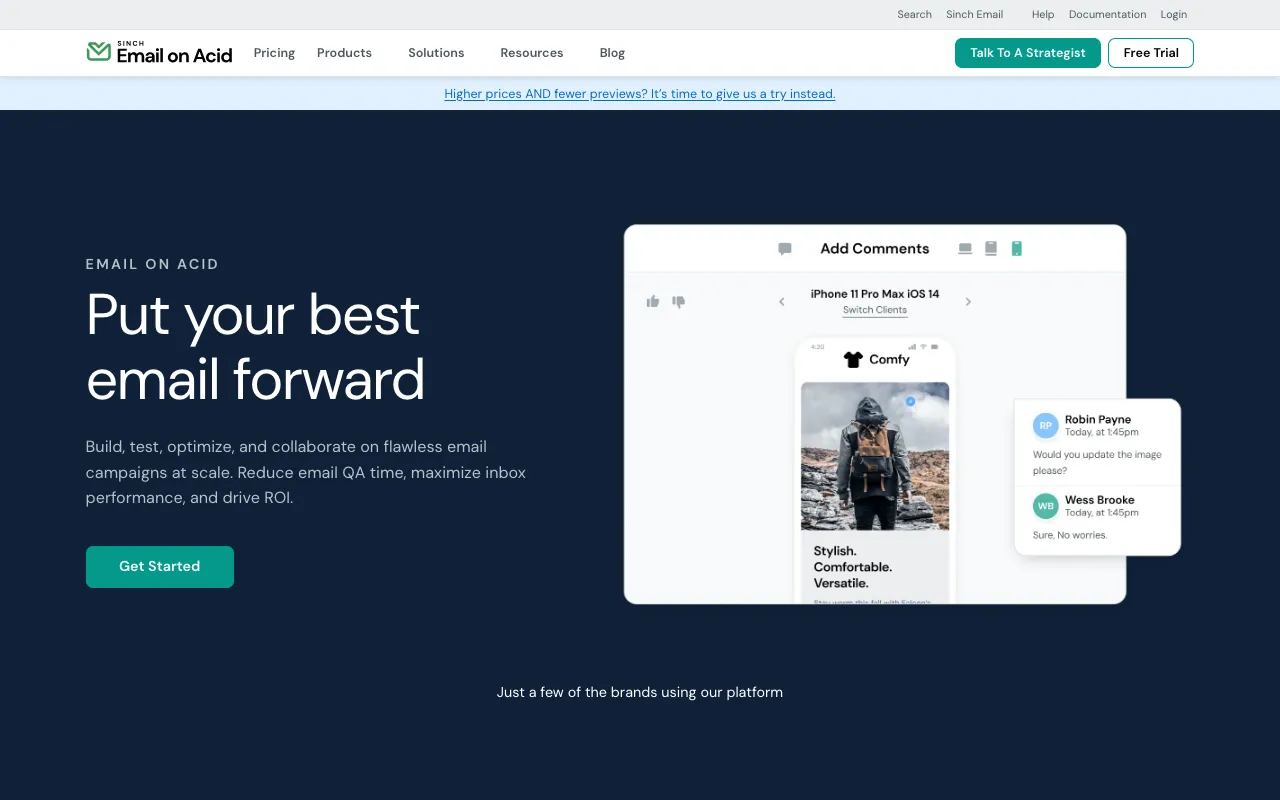 Image of Email on Acid – The Ultimate Email Testing Platform for Marketers