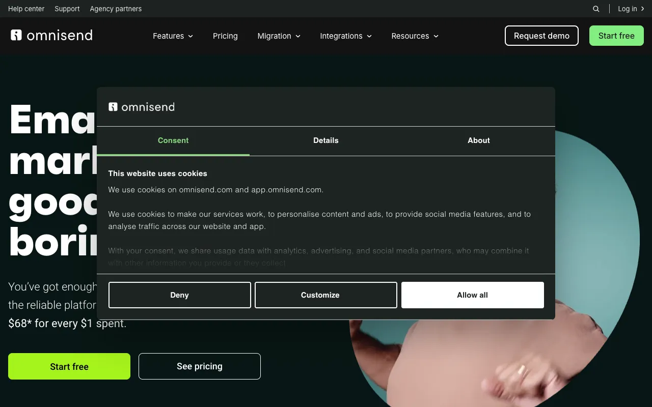 Image of Omnisend – The Best E-commerce Marketing Automation Platform