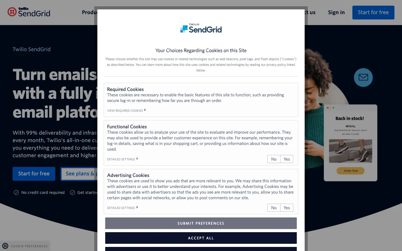 Image of SendGrid – Der beste E-Mail-API & Zustell-Service für Marketingexperten