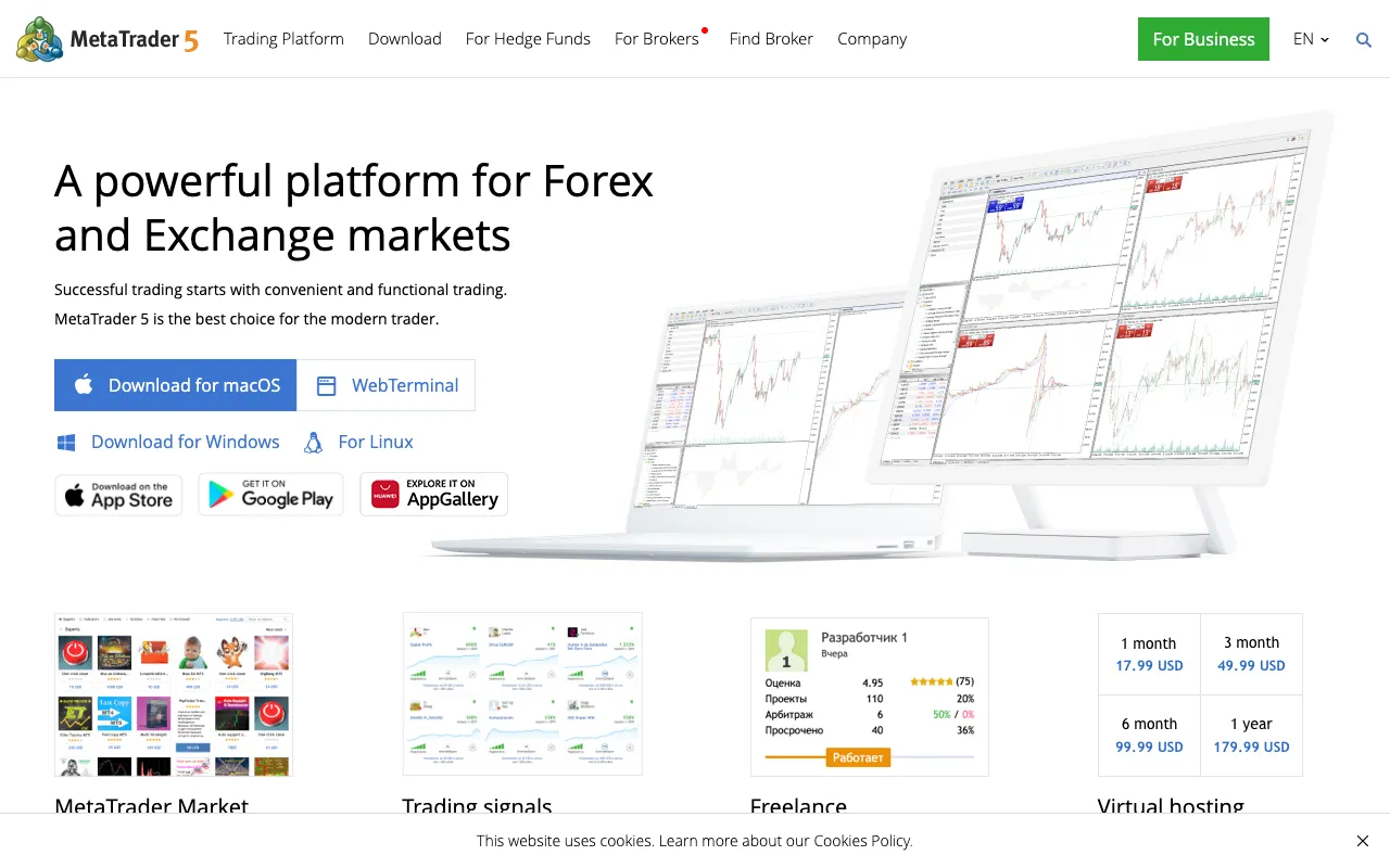 Image of MetaTrader 5 (MT5) – The Advanced Multi-Asset Trading Platform