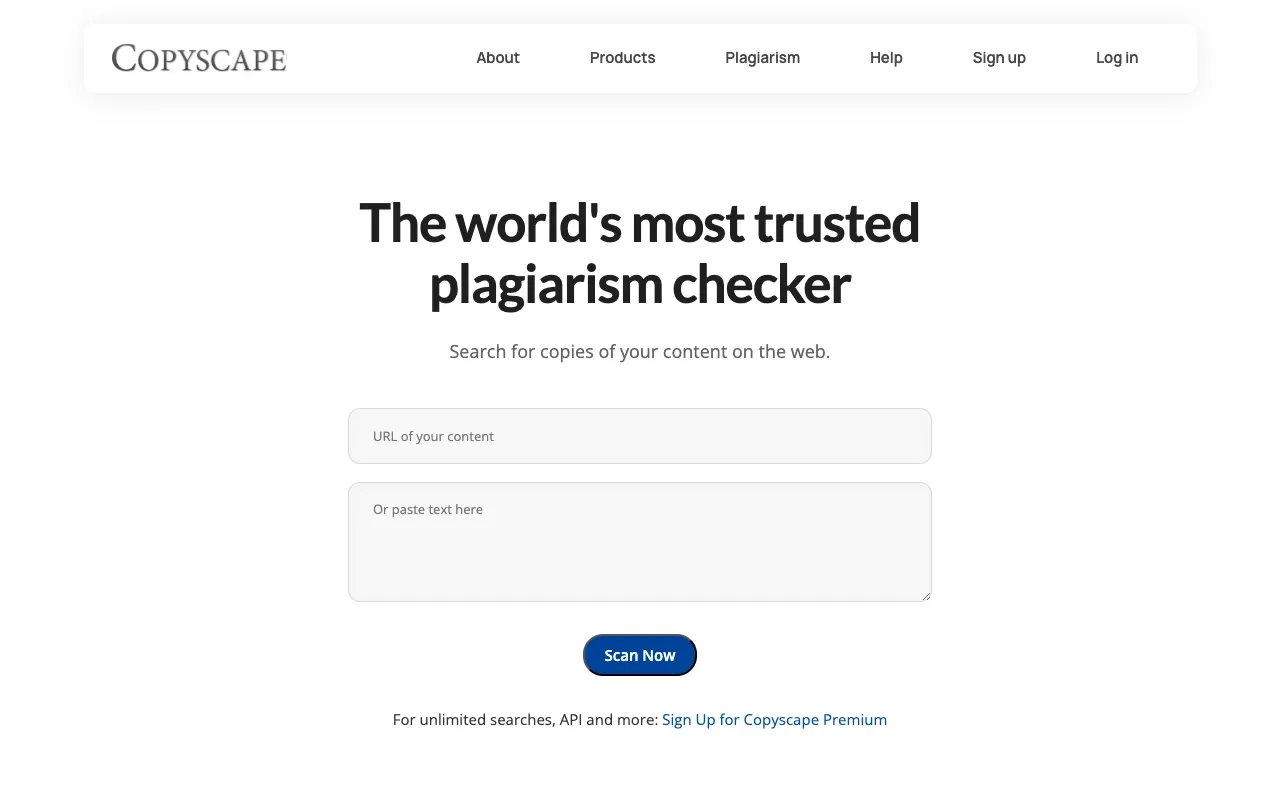 Image of Copyscape – The Essential Plagiarism Checker for Freelance Writers
