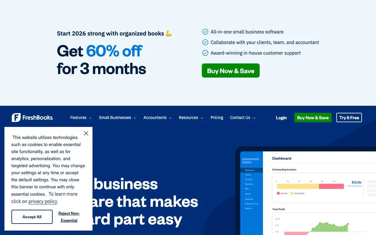 Image of FreshBooks – The Best Accounting & Invoicing Software for Freelance Writers