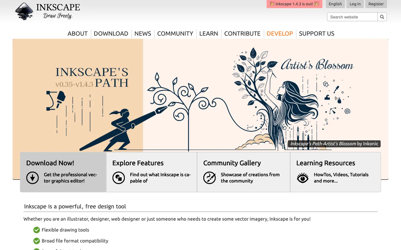 Image of Inkscape – Le Meilleur Éditeur de Graphiques Vectoriels Gratuit pour les Graphistes