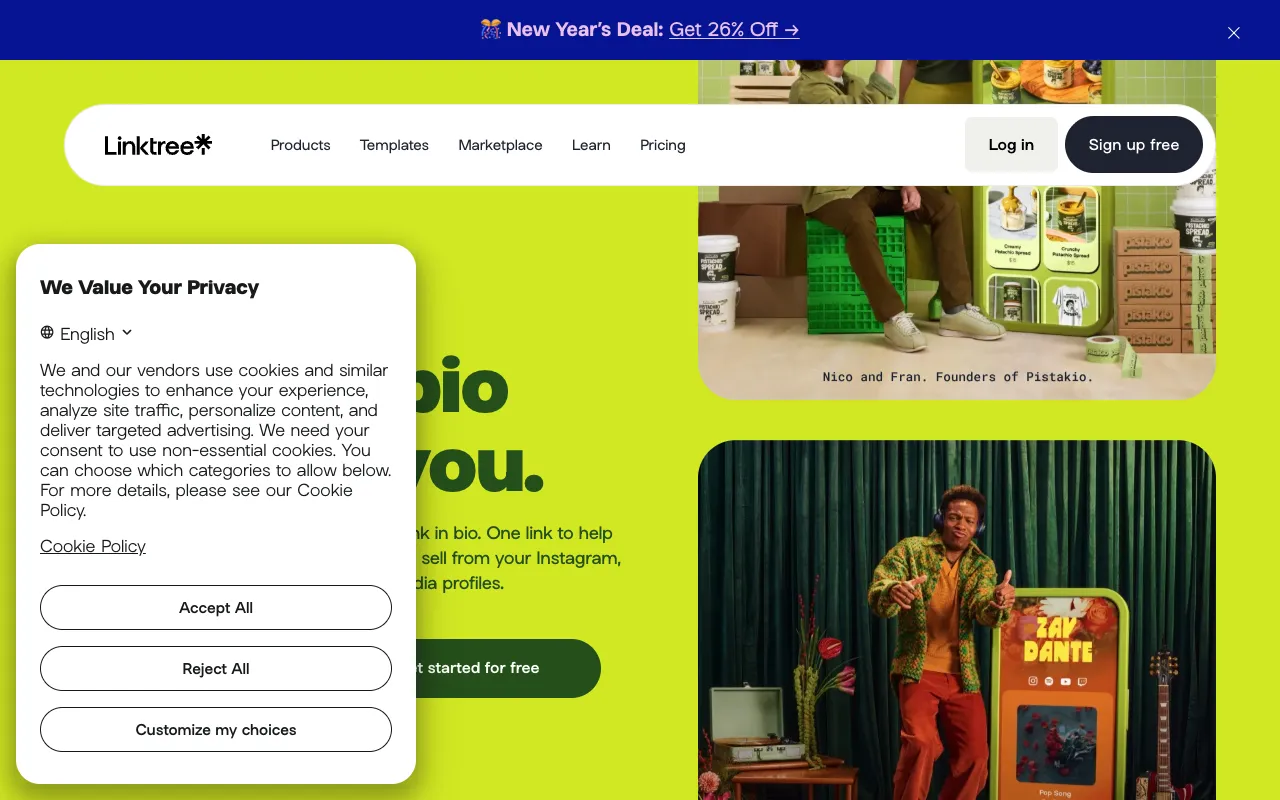 Image of Linktree – The Best Link-in-Bio Tool for Instagram Influencers