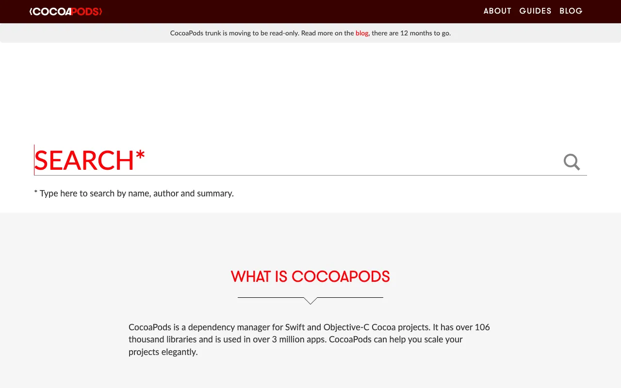 Image of CocoaPods – The Essential Dependency Manager for iOS & macOS Developers