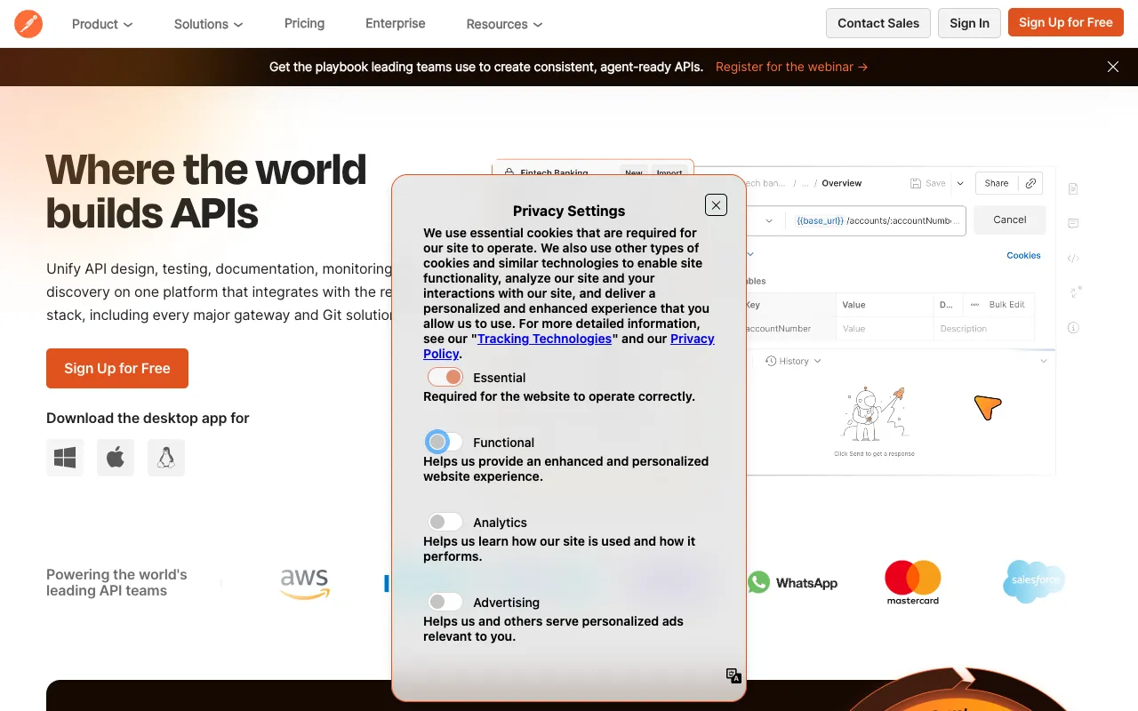 Image of Postman – The Essential API Platform for Mobile App Developers