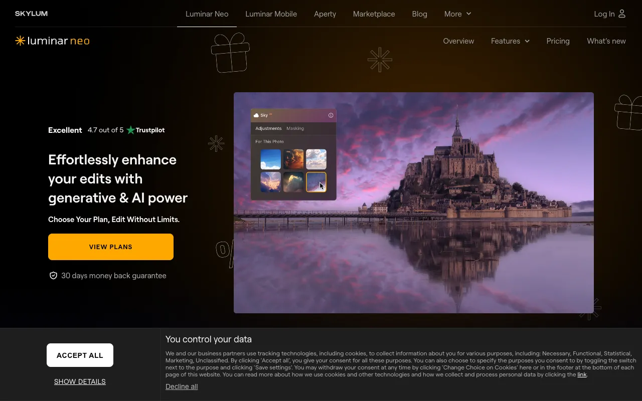 Image of Luminar Neo – Best AI Photo Editor for Photographers