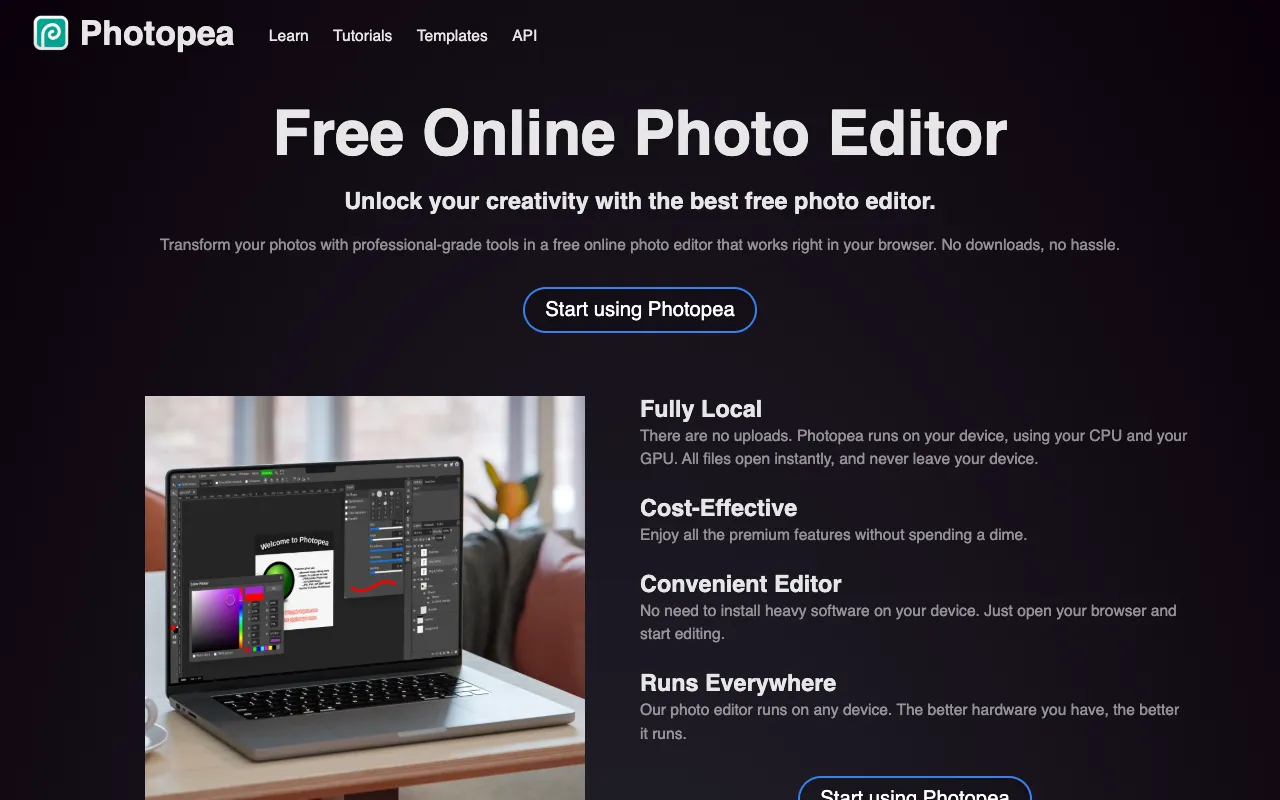Image of PhotoPea – The Best Free Online Photoshop Alternative for Photographers