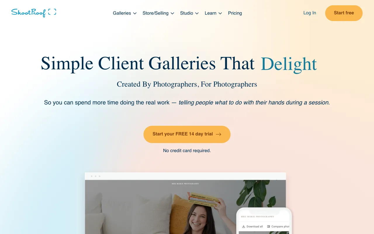 Image of ShootProof – The Complete Business Platform for Professional Photographers