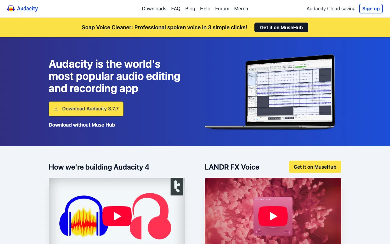 Image of Audacity – The Ultimate Free Audio Editor for Podcasters