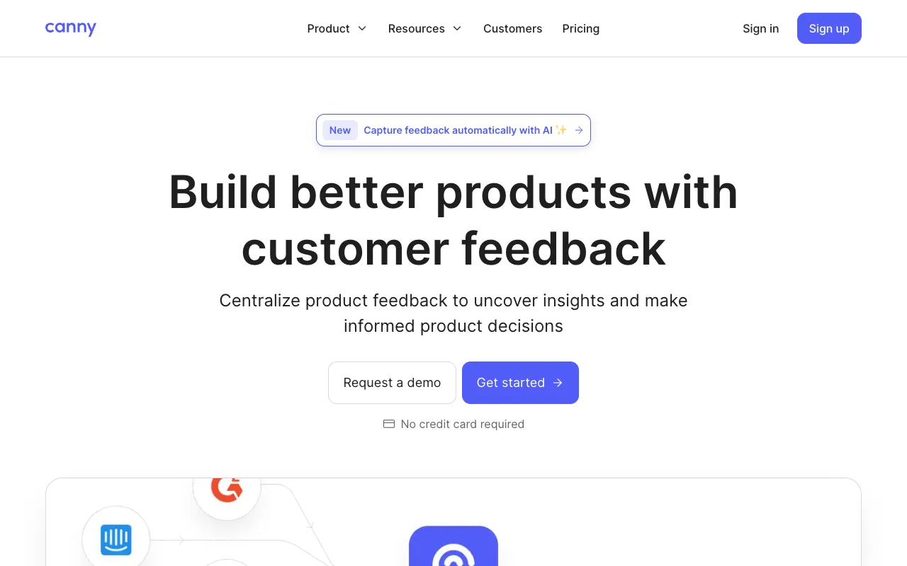 Image of Canny – The Essential Feedback Hub for Product Managers