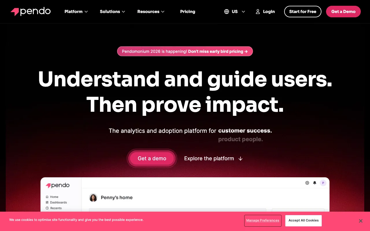 Image of Pendo – The Essential Product Experience Platform for Product Managers